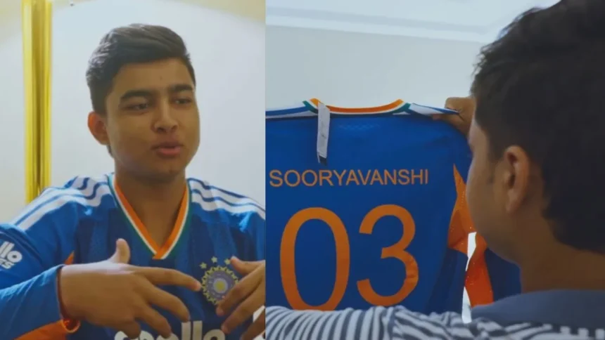 Vaibhav Suryavanshi को Team India में क्यों मिली नंबर 3 की जर्सी? जानें इसके पीछे की दिलचस्प कहानी