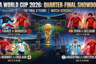 FIFA World Cup 2026: खिताब की जंग में बचीं 8 टीमें, 4 पूर्व चैंपियंस और 4 नए दावेदारों के बीच होगी टक्कर