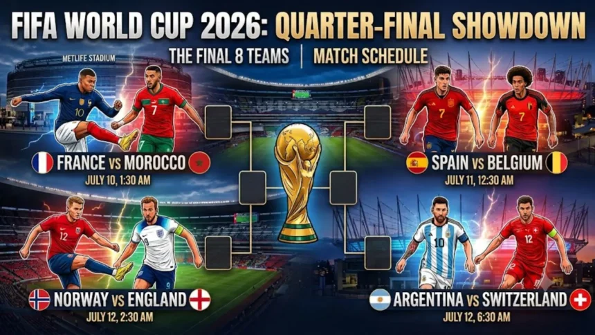 FIFA World Cup 2026: खिताब की जंग में बचीं 8 टीमें, 4 पूर्व चैंपियंस और 4 नए दावेदारों के बीच होगी टक्कर