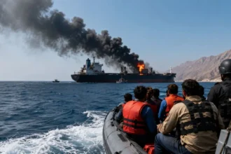 Hormuz Ship Attack: होर्मुज जलडमरूमध्य में भारतीय नाविकों के जहाज पर हमला, 10 ने समुद्र में कूदकर बचाई जान; एक की तलाश जारी
