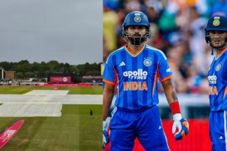 बारिश के चलते IND vs ENG 1st T20 हुआ रद्द, Abhishek-Iyer की मेहनत पर फिरा पानी