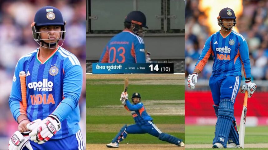 Vaibhav Suryavanshi ने 15 साल की उम्र में India के लिए किया Debut, Sachin Tendulkar का तोड़ा Record, मैनचेस्टर T20 में 14 रन बनाए